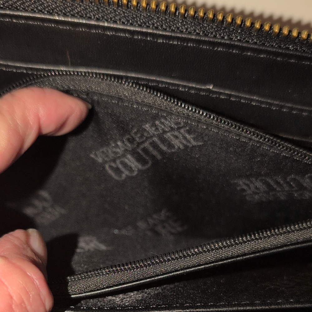 Versace Jeans Couture Pink, Gold, and Black  Wallet - Picture 7 of 16